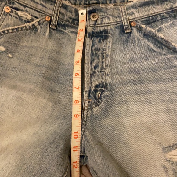 Nwot 1969 Premium High Rise Distressed Carpenter Jeans sz 6/28 - Picture 5 of 12